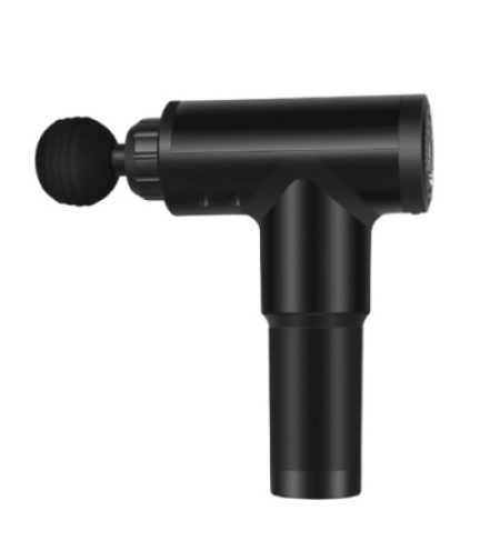 Pistol de masaj, VLS, negru, 4 capete de masaj, 6 viteze, pentru masaj, refacere si recuperare