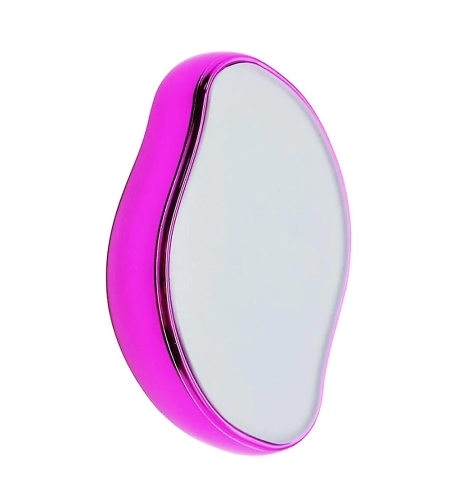 Epilator cu Cristale Zenino - Eliminarea Parului prin Frecare, Fara Durere, Unisex, Portabil, IP67, Roz