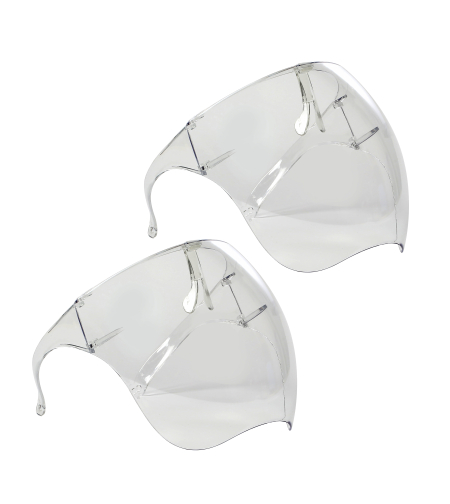 Set 2 Viziere Profesionale Protectie Adulti, transparente, usoare, dezinfectabile, reutilizabile, Neo Face