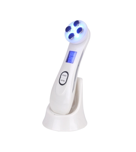 Dispozitiv 5 in 1 pentru intinerirea pielii faciale, Zggzerg, Alb