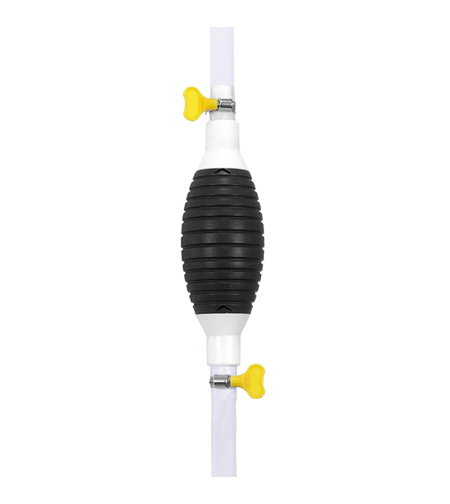 Pompa manuala pentru transfer lichide, furtun 1.5m, cleme prindere, RIF REFCO ®