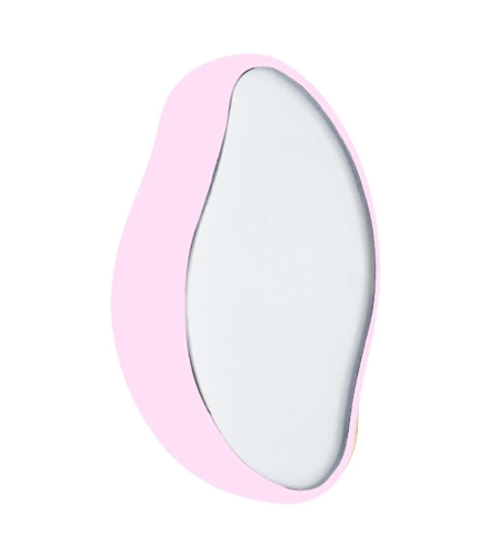 Epilator cu Cristale Zenino - Eliminarea Parului prin Frecare, Fara Durere, Unisex, Portabil, Roz Mat