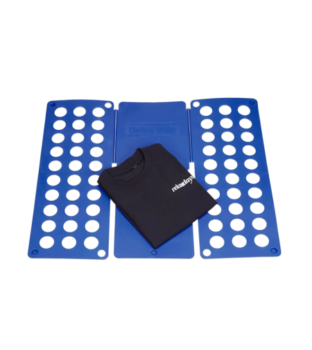 Dispozitiv Profesional pentru Impaturit Haine, Potrivit pentru Adulti, Marimile S/M/L/XL, Albastru, Neo™