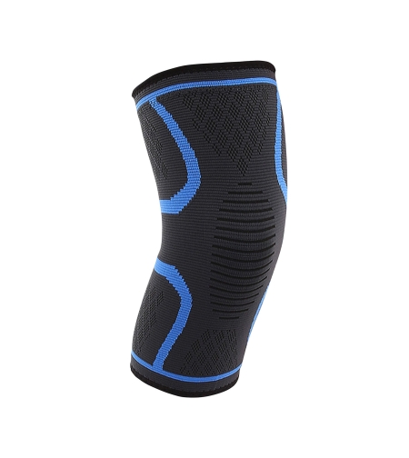 Orteza de genunchi, elastic, negru/albastru, FF014, Neo™