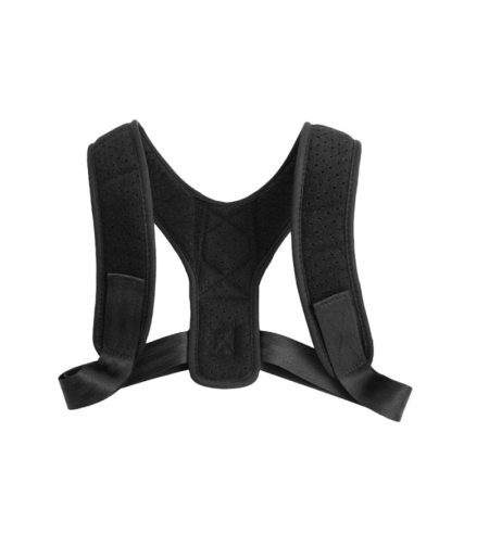 Aparatoare Neo™ pentru spate cu functie de corectie Postura - Adjustabil, Marime Universala, Uz Zilnic, Orteza Toracica, Negru
