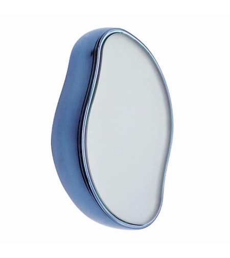 Piatra Nano Glass, pentru Epilat prin Frecare, Crystal Hair Eraser, microcristale, functie dulbla epilare si exfoliere, Albastru Marin
