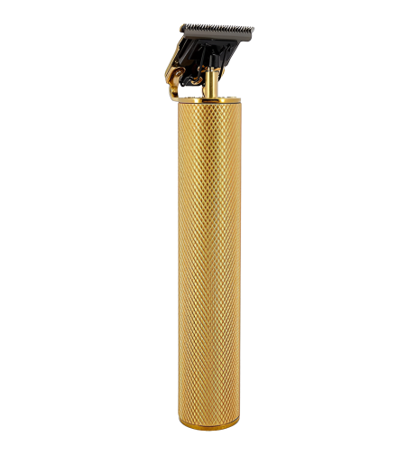 Masina de Tuns Profesionala pentru Barba si Contur, Fara Fir, Cu Lame din Otel Inoxidabil si Incarcare USB, Setari de 1.5mm, 3mm, 6mm si 9mm, Auriu, Neo™