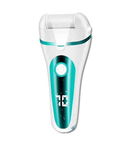 Aparat indepartare bataturi si piele uscata Calus Neo™ Foot Polisher V601, display digital, iluminare LED, incarcare USB, capat suplimentar si 3 role microminerale, 2000 rpm, Verde