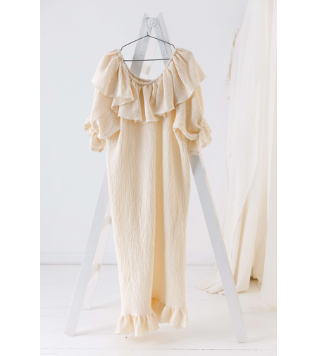 Rochie din muselină organică pentru mămici, model AMELIA