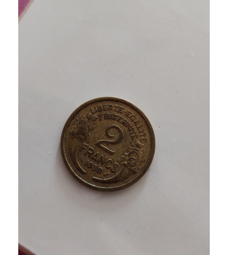 2 francs, 1939