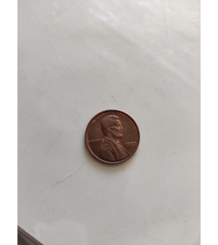One cent, 1970