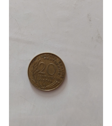 20 centimes, 1967