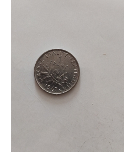 1 franc, 1967