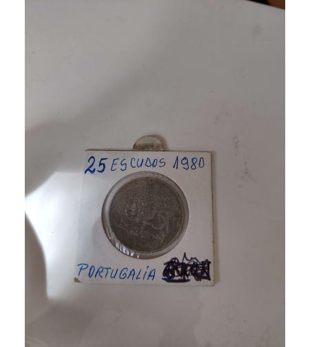 25 escudos, 1980