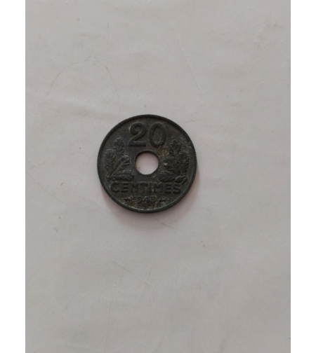 20 centimes, 1943