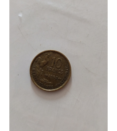 10 francs, 1952
