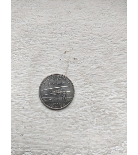 Quarter dollar, 2001