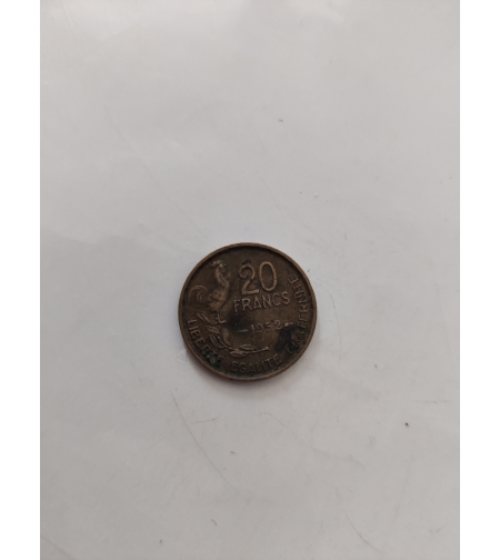 20 francs, 1952