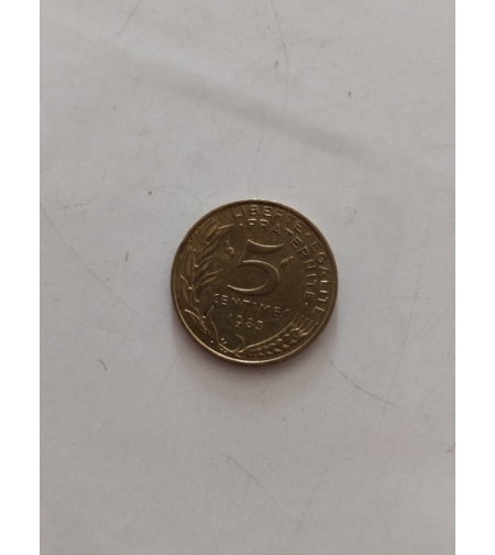 5 centimes, 1983