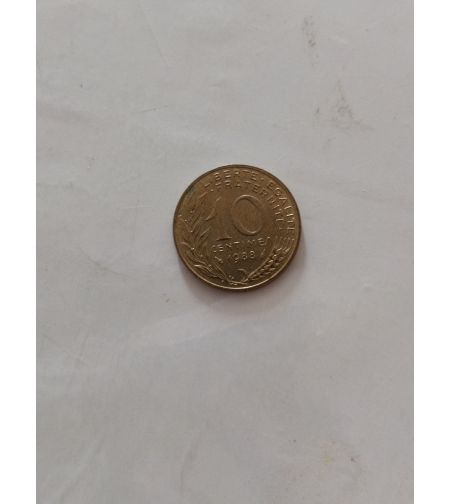 10 centimes, 1988