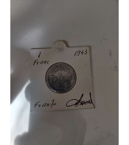 1 franc, 1943