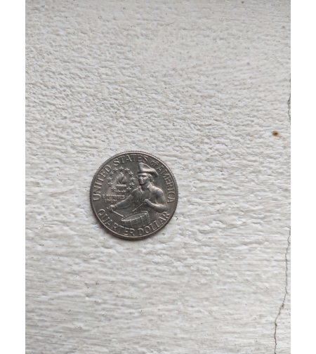 Quarter dollar, USA, 1776-1976