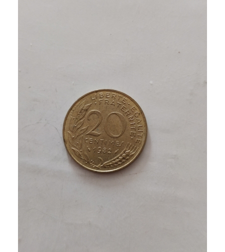 20 centimes, 1982