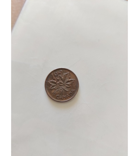 One cent, Canada, 1970