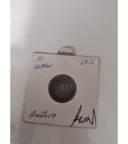 10 heller, 1915