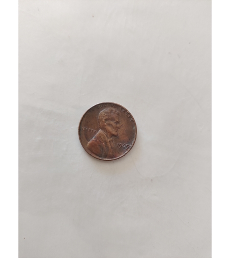 One cent, 1965