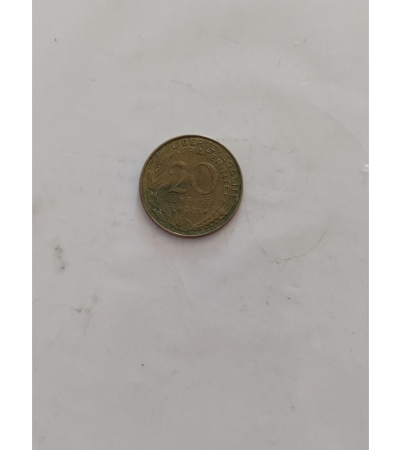 20 centimes, 1981