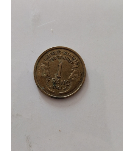 1 franc, 1941