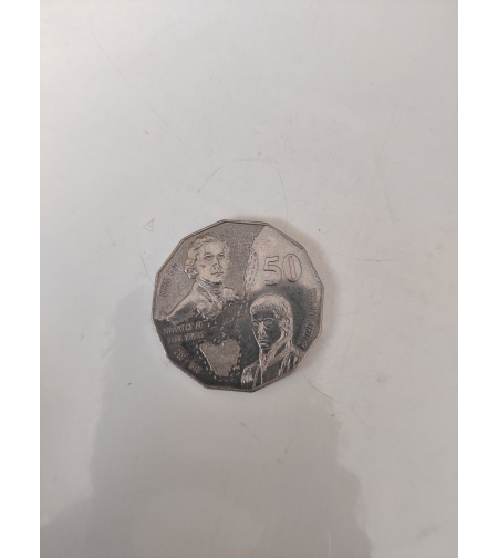 50, Australian coin, 1998