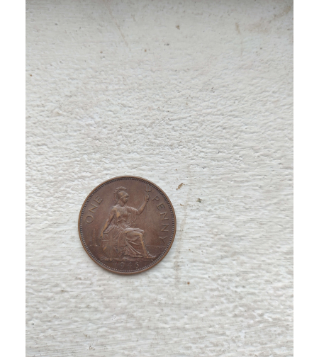 One penny, 1946