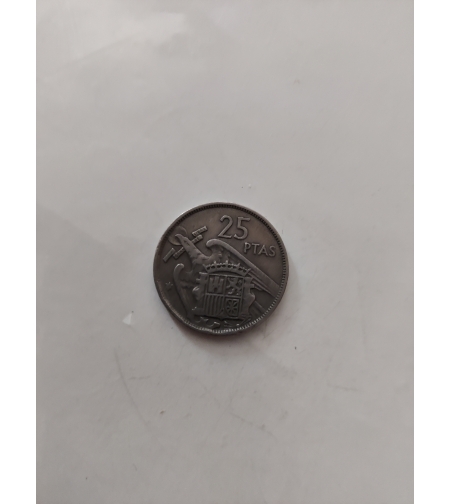 25 ptas, 1957
