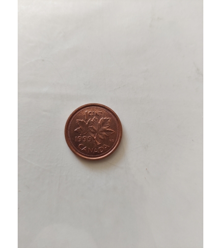 One cent, Canada, 1999