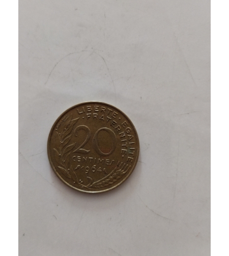 20 centimes, 1964