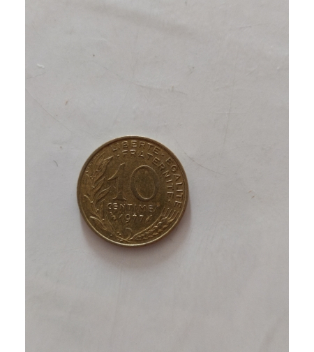 10 centimes, 1977