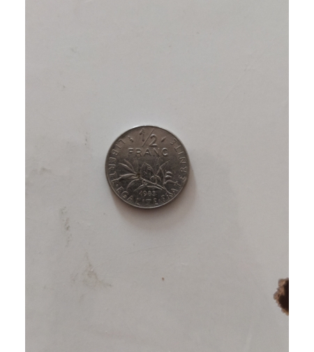 1/2 franc, 1983