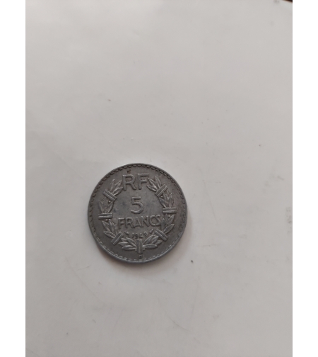 5 francs, 1949