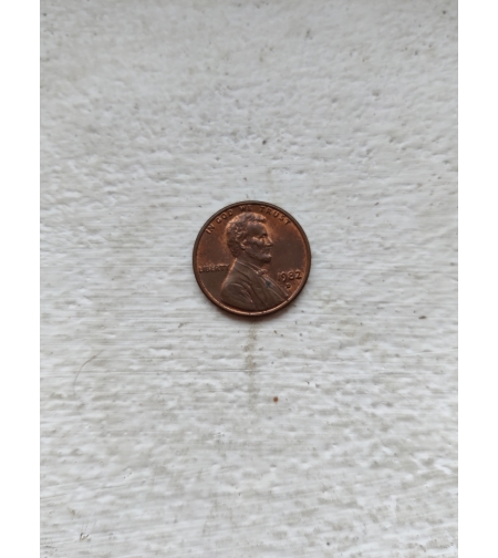 One cent, 1982