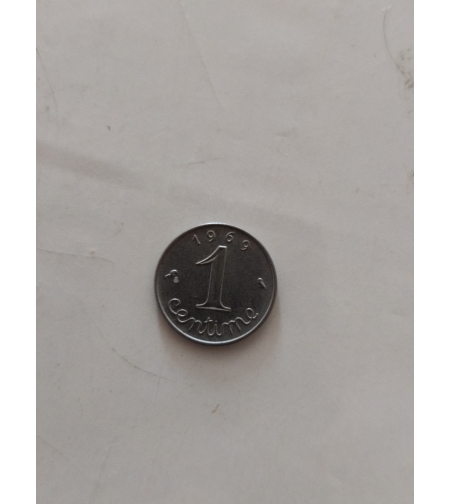 1 centime, 1969