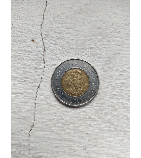 2 dollars, 2006, Canada
