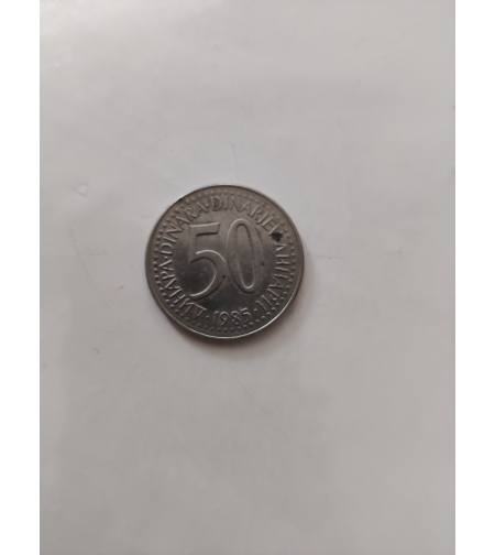 50 dinari, 1985