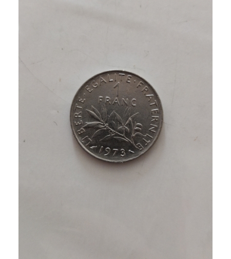 1 franc, 1973