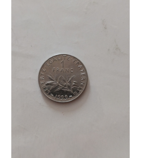 1 franc, 1999