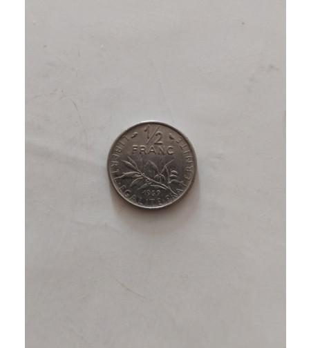 1/2 franc, 1969