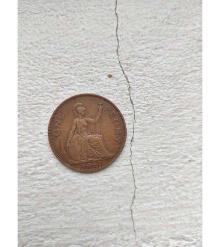 One penny, 1947