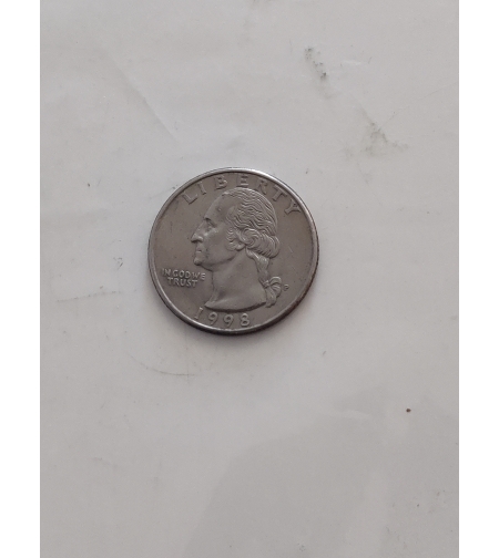 Quarter dollar, 1998