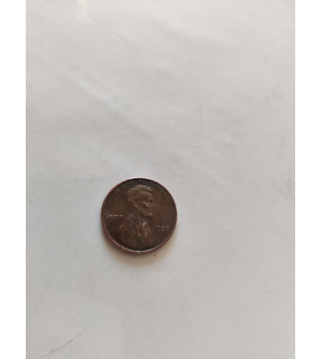 One cent, 1980